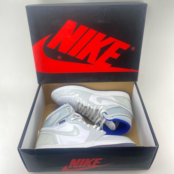 jordan 1 zoom racer blue box